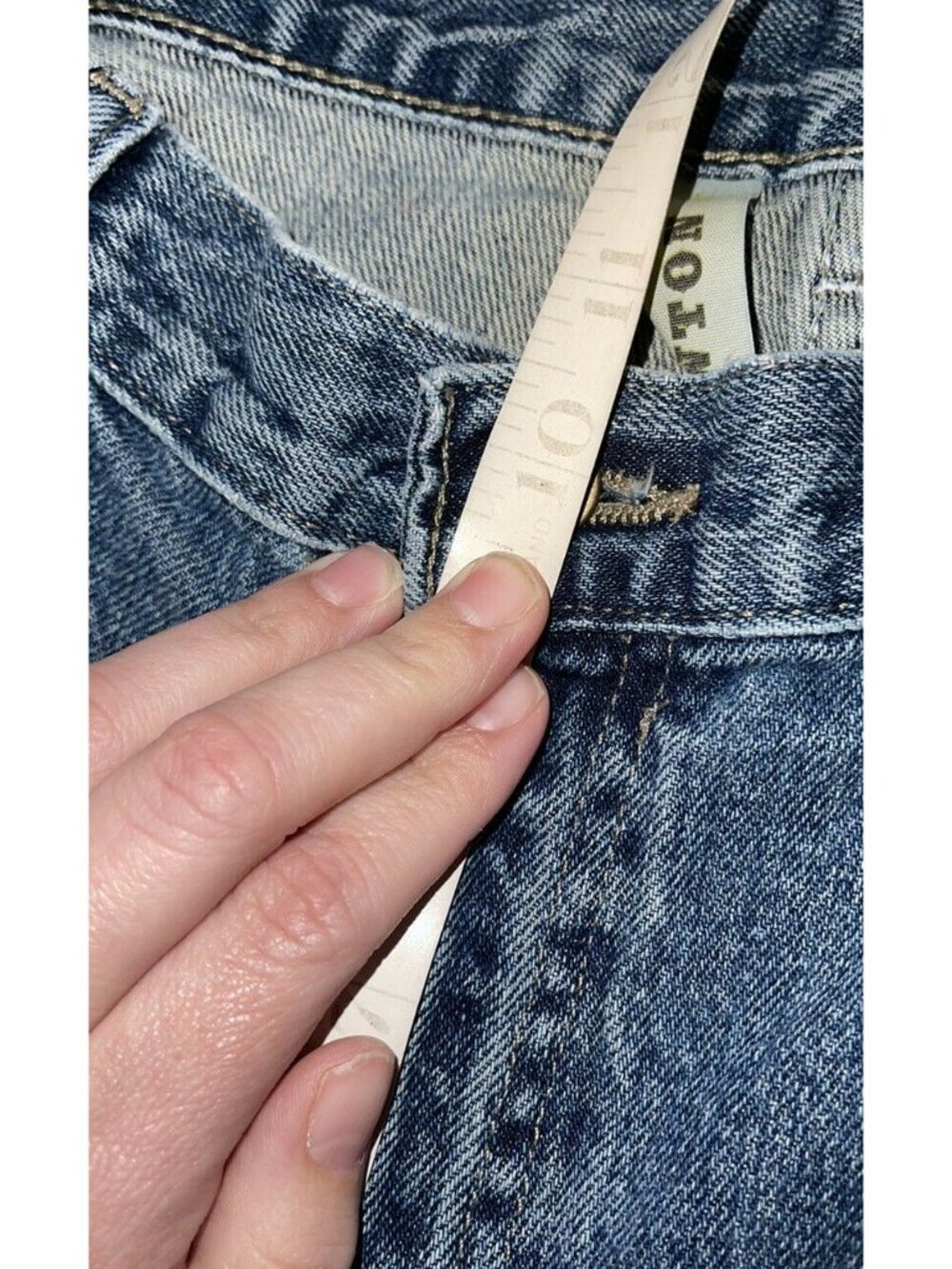 Lee’s Buddy Lee Registered Lawton Relaxed Straight Jeans Sz 36x30 Medium Wash - Picture 10 of 11